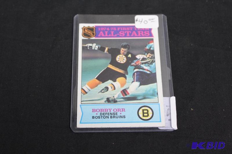 Collectable Hockey Card in Protective Case ...