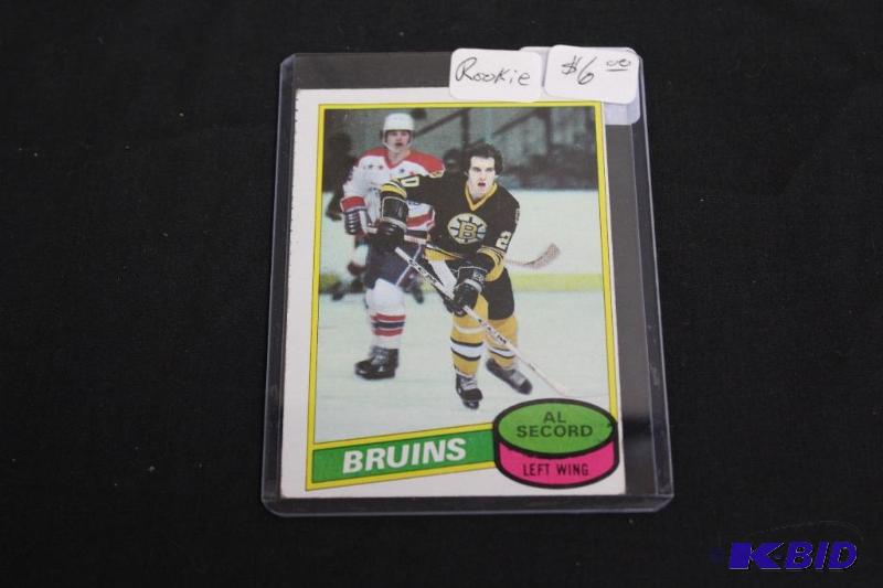 Collectable Hockey Card in Protective Case ...