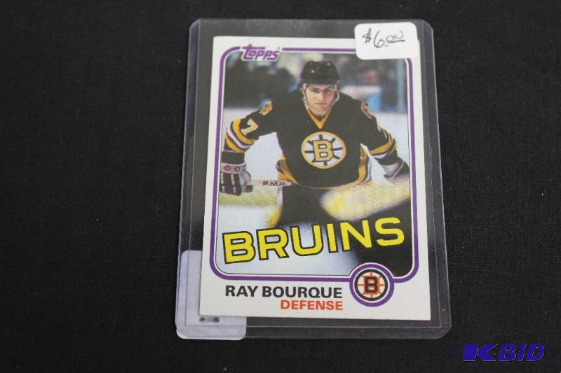 Collectable Hockey Card in Protective Case ...