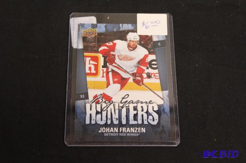 Collectable Hockey Card in Protective Case ...