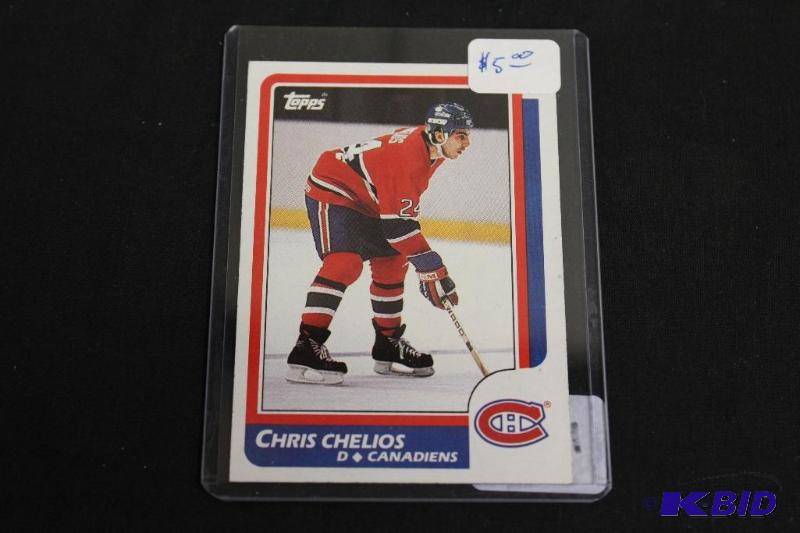 Collectable Hockey Card in Protective Case ...