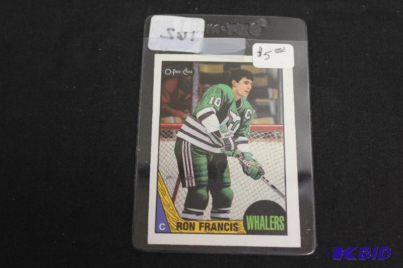 Collectable Hockey Card in Protective Case ...
