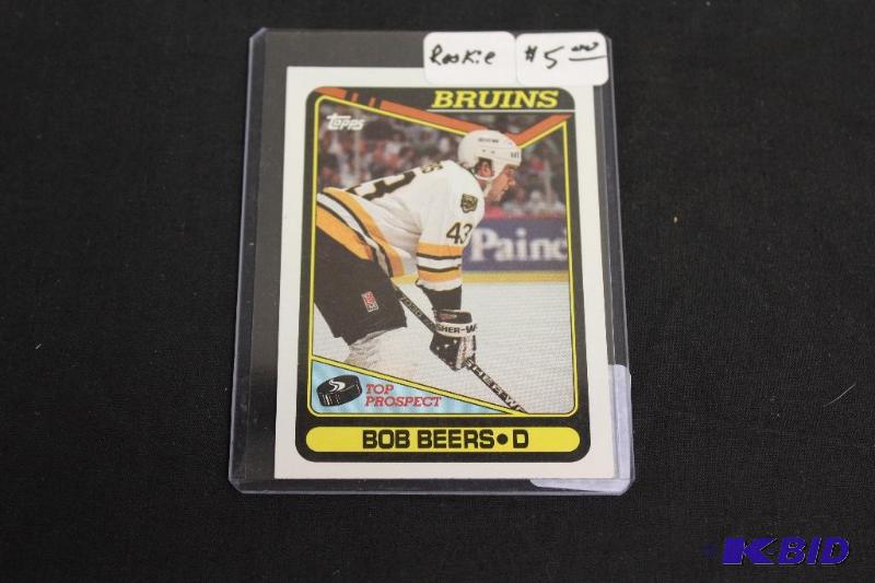 Collectable Hockey Card in Protective Case ...