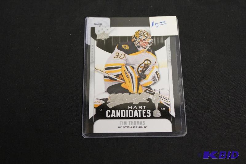 Collectable Hockey Card in Protective Case ...
