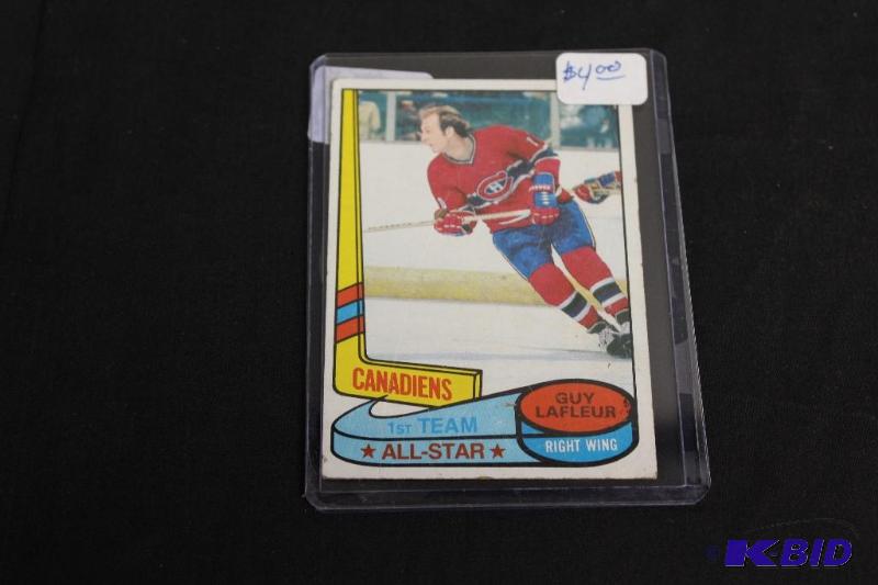 Collectable Hockey Card in Protective Case ...