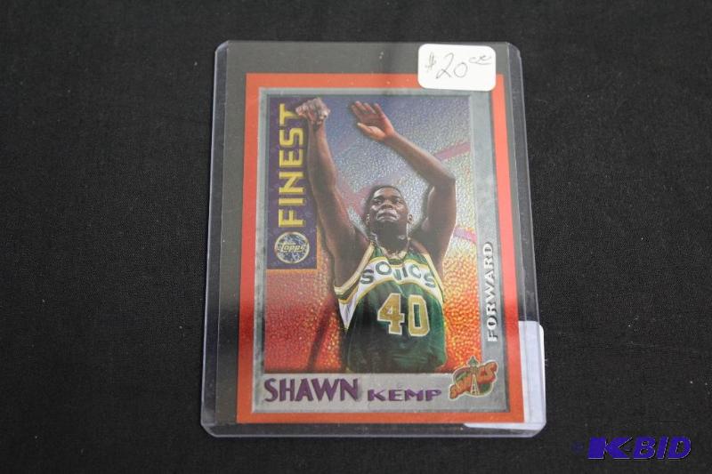 Collectable Basketball Card in Protective Cas...