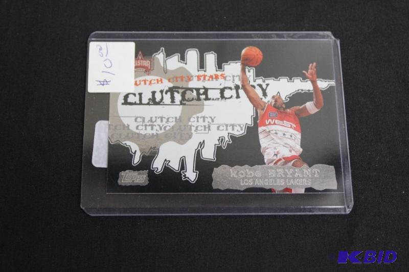 Collectable Basketball Card in Protective Cas...