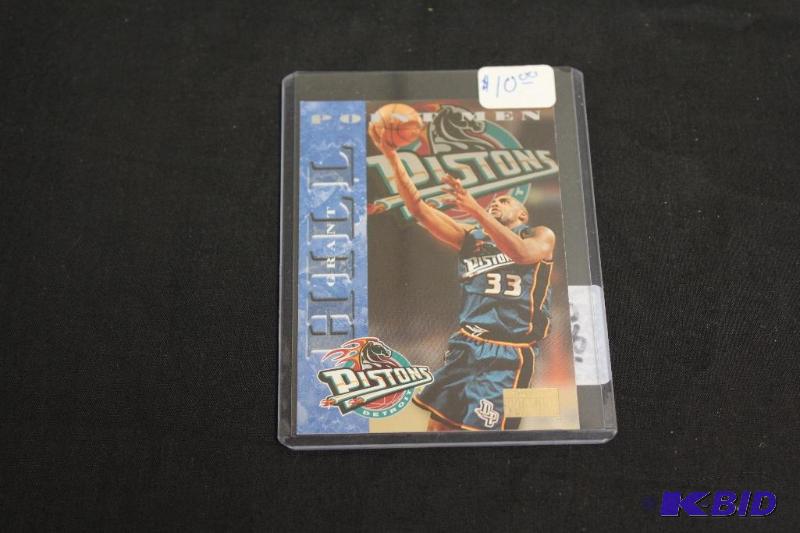 Collectable Basketball Card in Protective Cas...