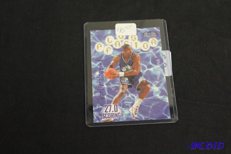 Collectable Basketball Card in Protective Cas...