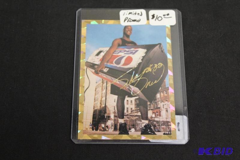 Collectable Basketball Card in Protective Cas...