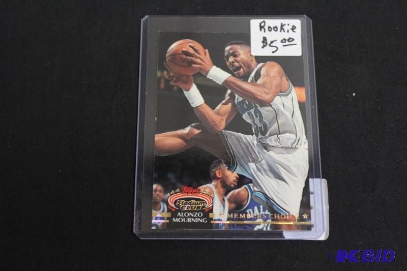 Collectable Basketball Card in Protective Cas...