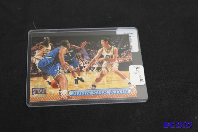 Collectable Basketball Card in Protective Cas...