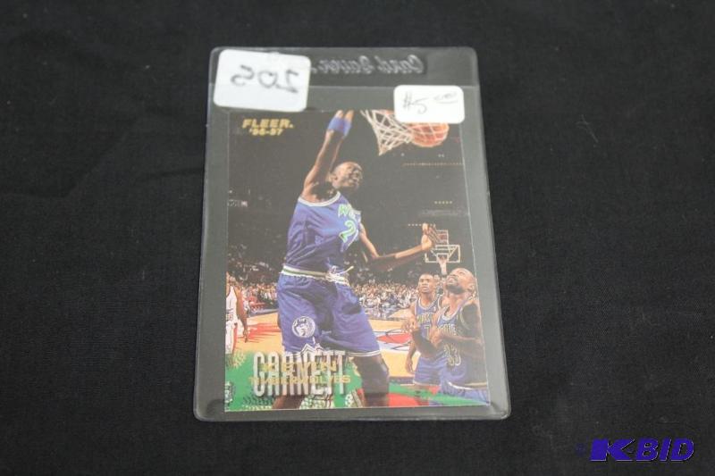 Collectable Basketball Card in Protective Cas...