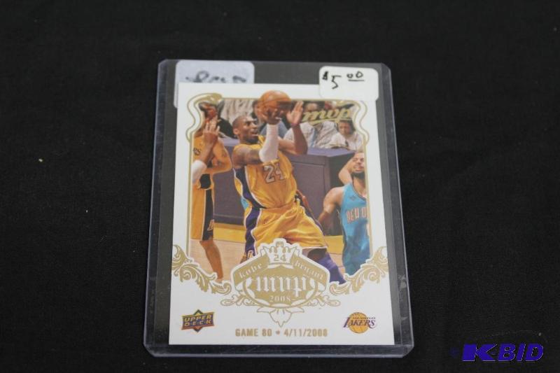 Collectable Basketball Card in Protective Cas...