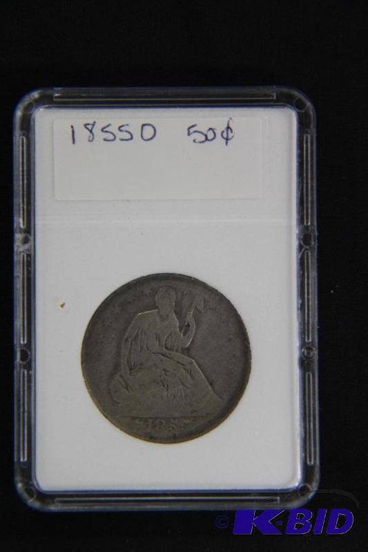 1855 O Seated Liberty Half Dollar&nbsp...