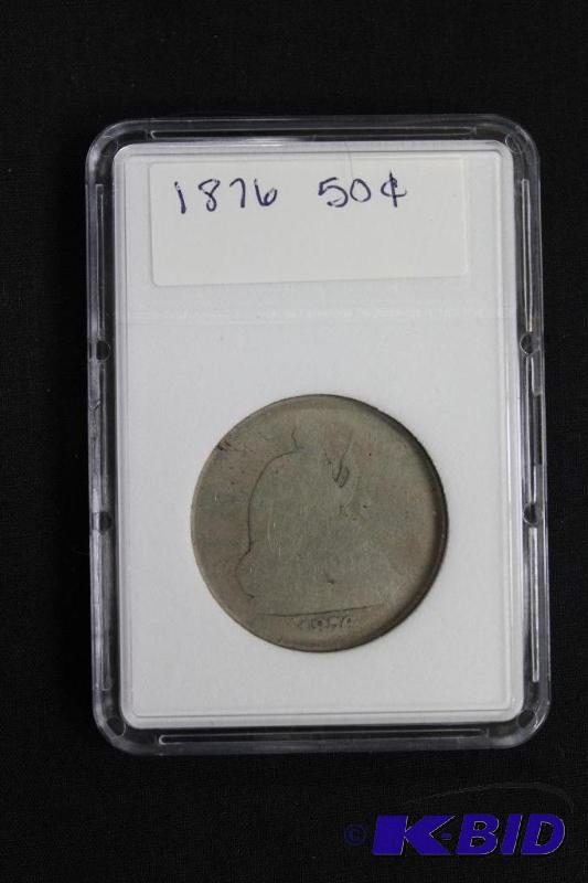1876 Seated Liberty Half Dollar&nbsp...