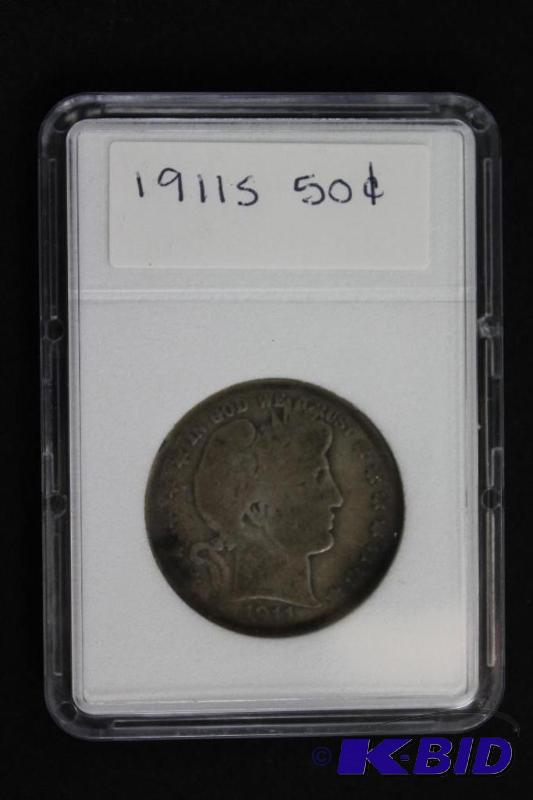 1911 S Barber Half Dollar&nbsp...