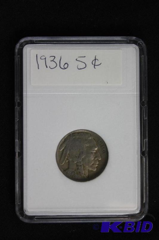 1936 Buffalo Nickel&nbsp...