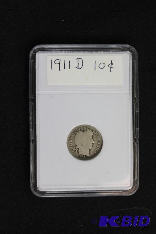 1911 D Barber Dime&nbsp...
