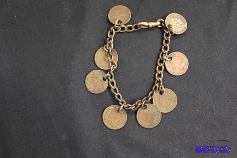 Indian Head Penny Bracelet ...
