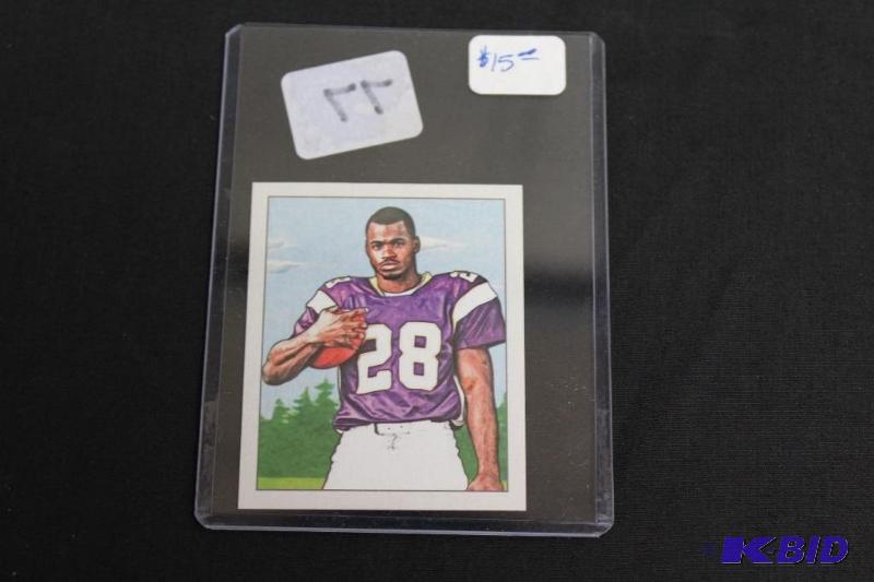 Collectable Football Card in Protective Case...