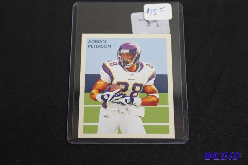 Collectable Football Card in Protective Case...