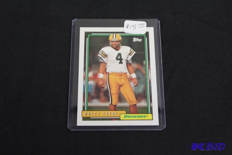 Collectable Football Card in Protective Case...