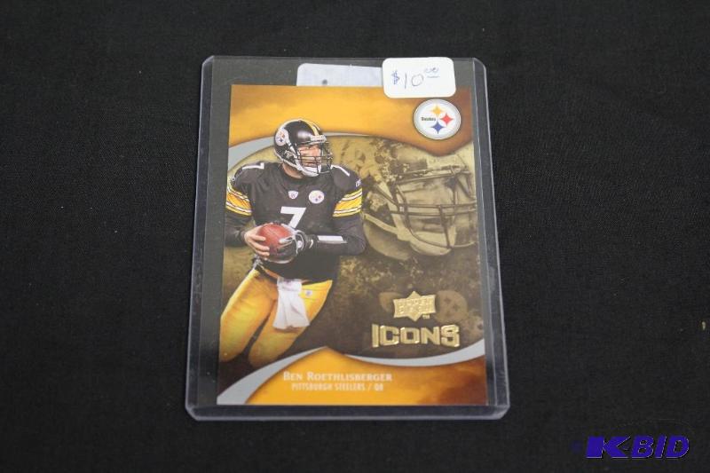 Collectable Football Card in Protective Case...