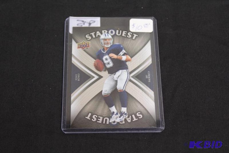 Collectable Football Card in Protective Case...
