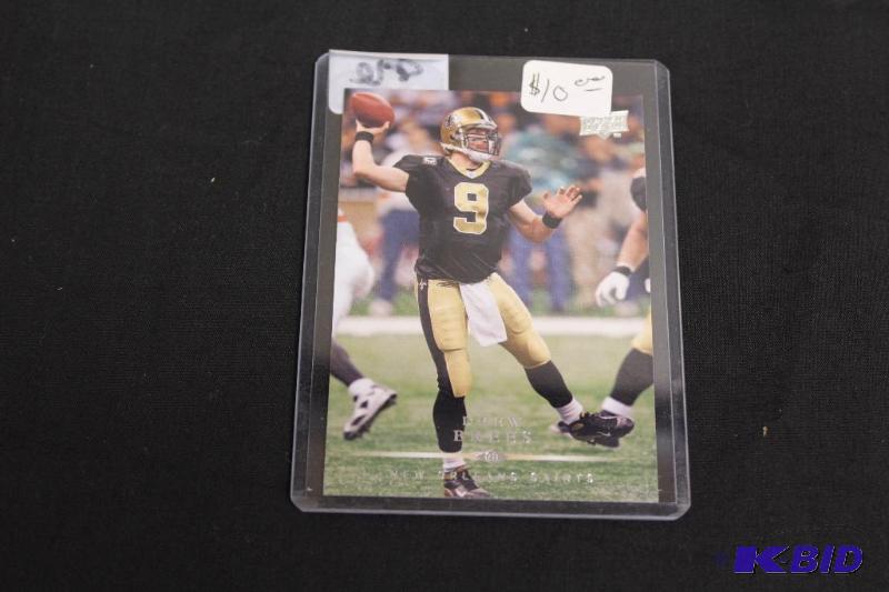 Collectable Football Card in Protective Case...