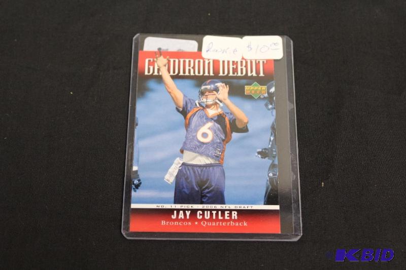 Collectable Football Card in Protective Case...