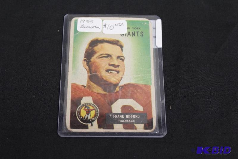 Collectable Football Card in Protective Case...