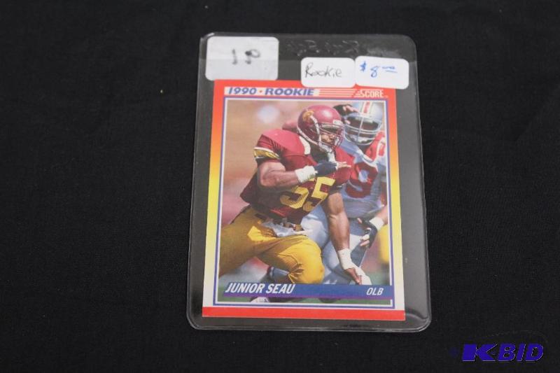 Collectable Football Card in Protective Case...