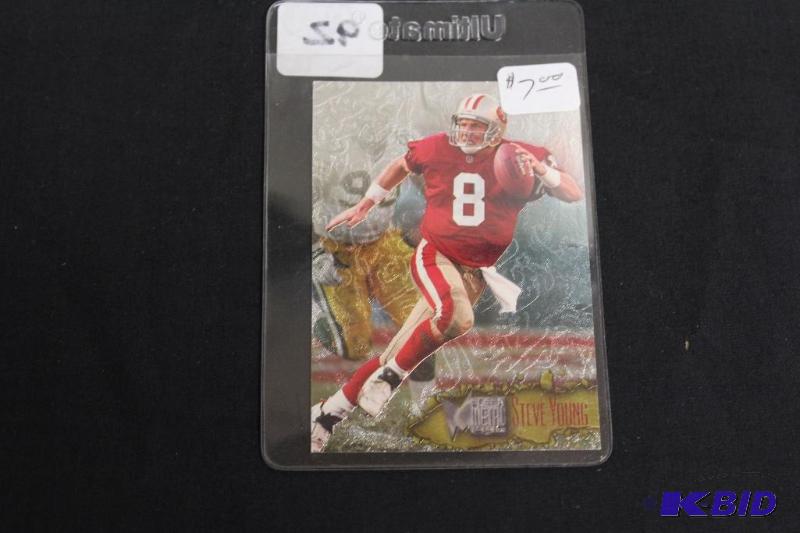 Collectable Football Card in Protective Case...