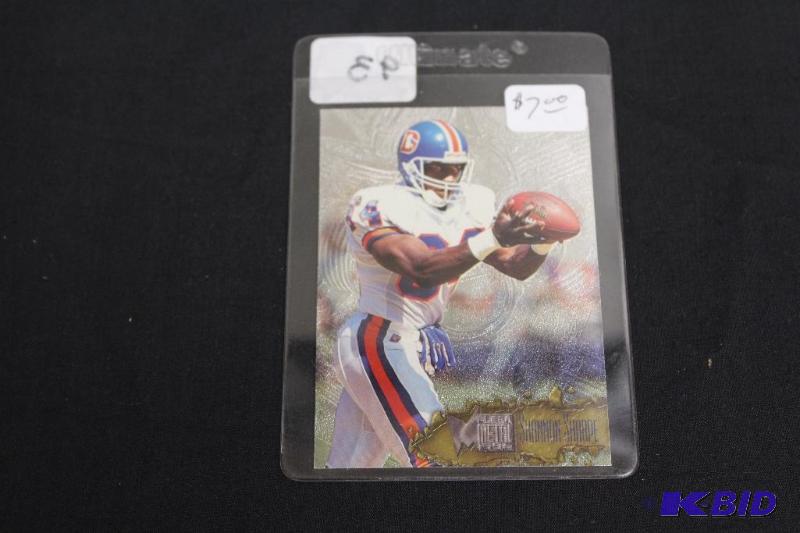 Collectable Football Card in Protective Case...
