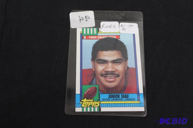 Collectable Football Card in Protective Case...
