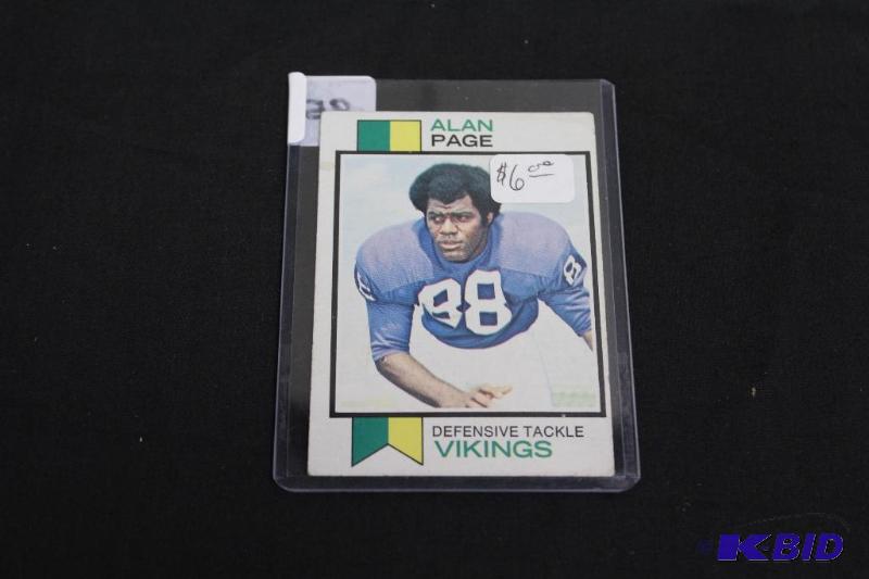 Collectable Football Card in Protective Case...