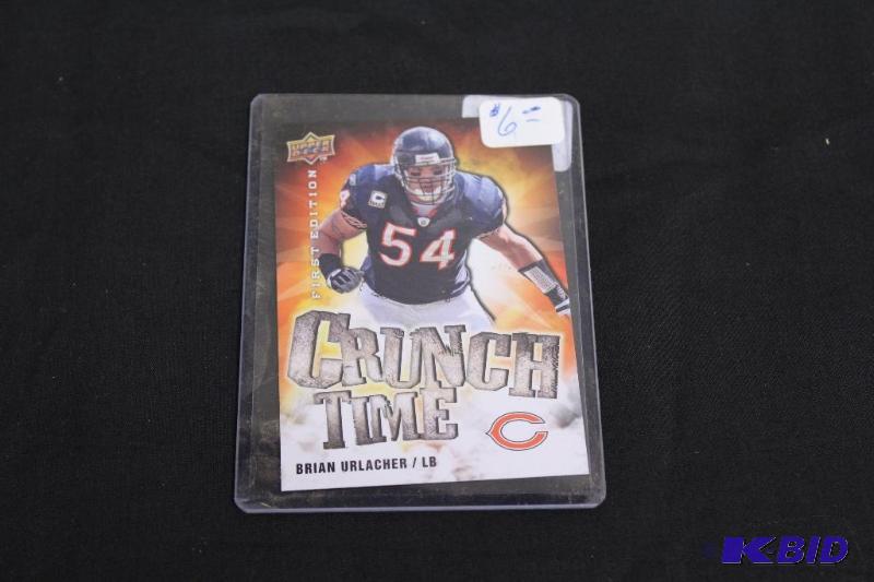 Collectable Football Card in Protective Case...