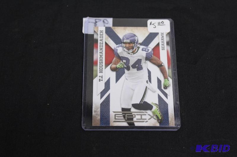 Collectable Football Card in Protective Case...