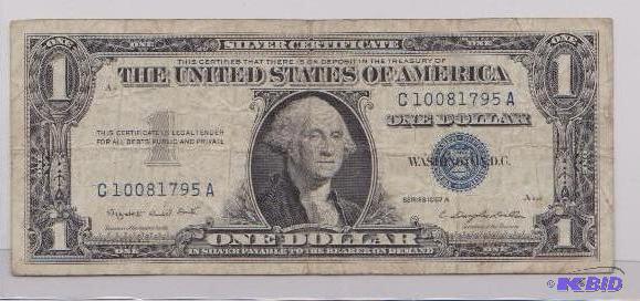 1957 A Silver Certificate