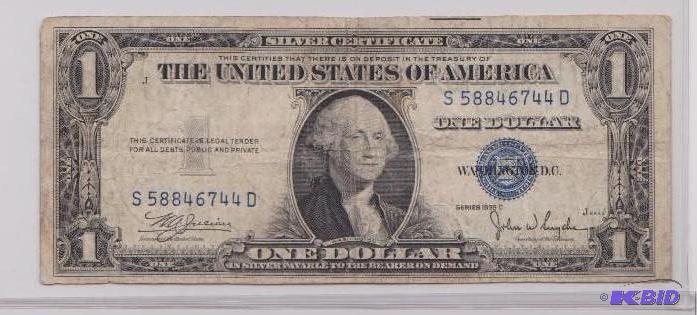 1935 C Silver Certificate