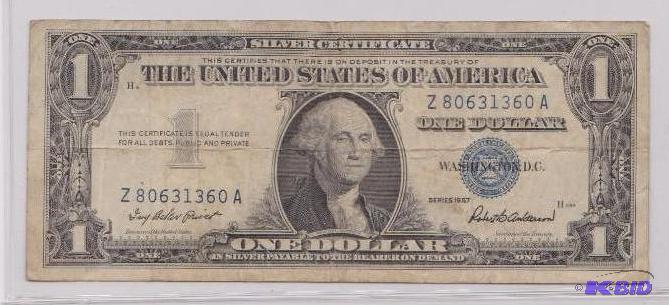 1957 Silver Certificate