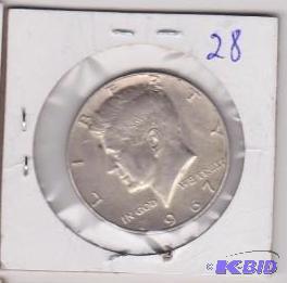 1967 40% Silver Kennedy Half Dollar