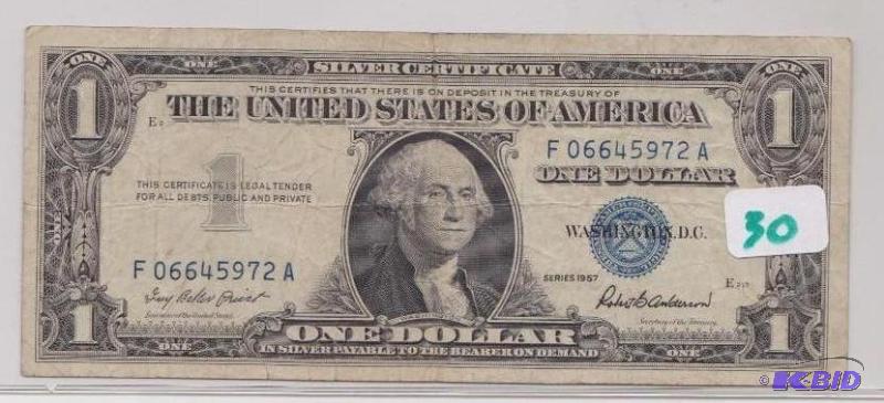 1957 Silver Certificate