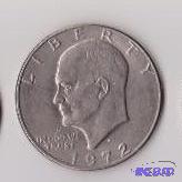 1972 D Ike Dollar