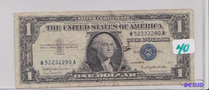 1957 B Silver Certificate