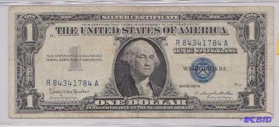 1957 B Silver Certificate