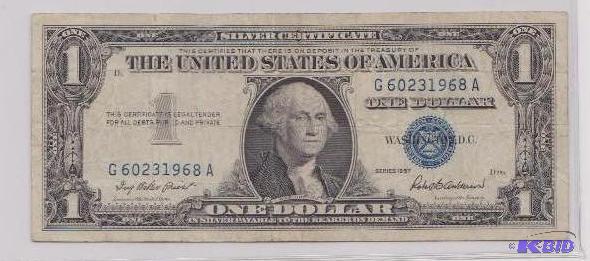 1957 Silver Certificate