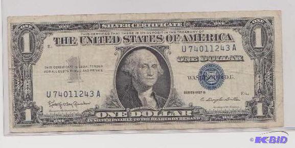 1957 B Silver Certificate