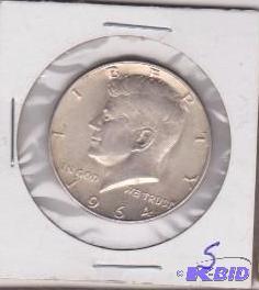 1964 90% Silver Half Dollar